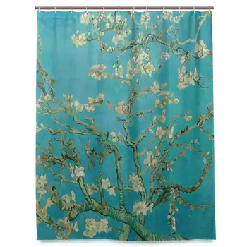 Van Gogh Shower Curtain 72 x 72 Inches, Branches of Almond Tree in Blossom Bathroom Curtains Resistant Waterproof Floral Fabric
Van Gogh Shower Curtain 72 x 72 Inches, Branches of Almond Tree in Blossom Bathroom Curtains Resistant Waterproof Floral Fabric