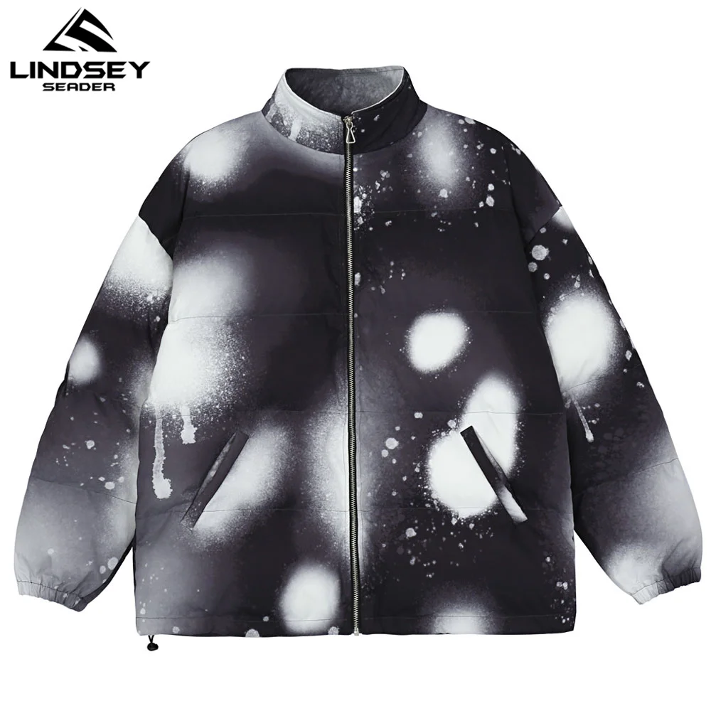 LINDSEY SEADER Men's Winter Warm Jacket Thick Coat Splash-ink Heated Padded Puffer Jacket Oversize Male Parka Men's Clothing
LINDSEY SEADER Men's Winter Warm Jacket Thick Coat Splash-ink Heated Padded Puffer Jacket Oversize Male Parka Men's Clothing
