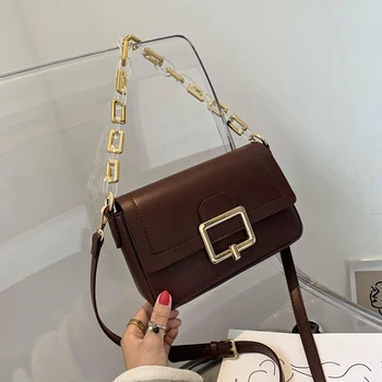 Luxury Chains Designer Crossbody Bags For Women 2020 Solid High Quality PU Leather Shoulder Bag New Small Square Handbags Female
Luxury Chains Designer Crossbody Bags For Women 2020 Solid High Quality PU Leather Shoulder Bag New Small Square Handbags Female