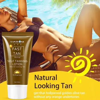 50ml Professional Tanning Cream Fast Solarium Tanning Body Bronzer Body Cream For Face Lotion Tan Tanner Lotion And Self H1Q1
50ml Professional Tanning Cream Fast Solarium Tanning Body Bronzer Body Cream For Face Lotion Tan Tanner Lotion And Self H1Q1