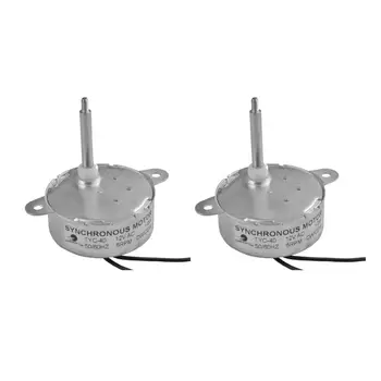 CHANCS 2PCS DC Synchronous Motor TYC-40 AC 12V Shaft 35mm CW/CCW 5RPM Electric Motor for Christmas Santa Halloween decoration
CHANCS 2PCS DC Synchronous Motor TYC-40 AC 12V Shaft 35mm CW/CCW 5RPM Electric Motor for Christmas Santa Halloween decoration