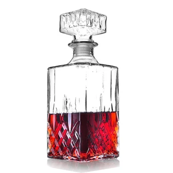 Hellodream transparent Whiskey Decanter Diamond print Liquor Decanter glass For Bourbon Scotch,33.81 oz
Hellodream transparent Whiskey Decanter Diamond print Liquor Decanter glass For Bourbon Scotch,33.81 oz