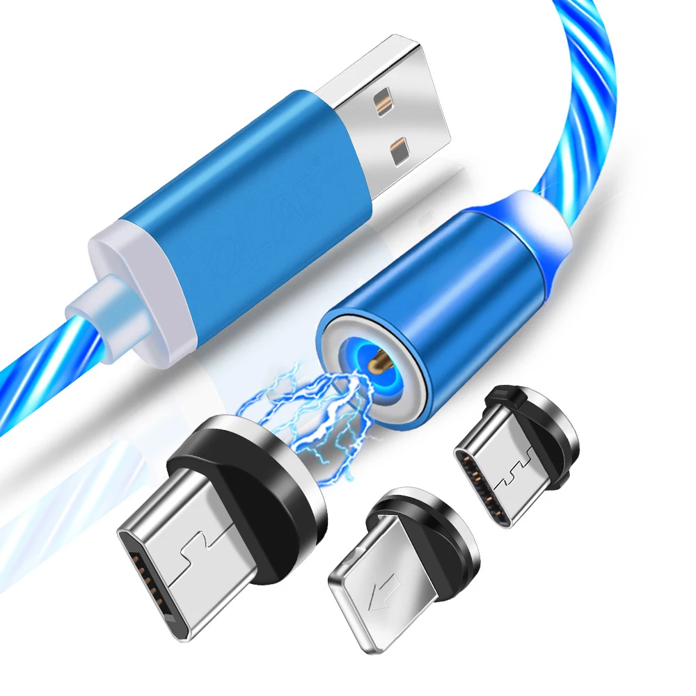LED Glow Flowing magnetic Charger usb cable Type C Micro USB C Charging for iPhone android magnetic Cable Charge Wire Cord
LED Glow Flowing magnetic Charger usb cable Type C Micro USB C Charging for iPhone android magnetic Cable Charge Wire Cord