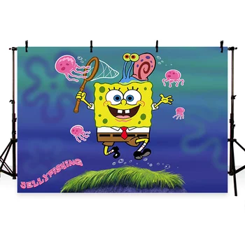 SpongeBob SquarePants underwater world theme background kids party party vinyl photo background
SpongeBob SquarePants underwater world theme background kids party party vinyl photo background