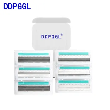 DDPGGL Women Sharp 6 Layer Razor Blade 6 Blades Steel Blade Shaver Razor Safe High Quality Mild Effectively Clean Deep Facial
DDPGGL Women Sharp 6 Layer Razor Blade 6 Blades Steel Blade Shaver Razor Safe High Quality Mild Effectively Clean Deep Facial