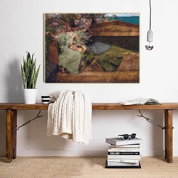 Citon Lawrence Alma-Tadema《In a rose garden》Canvas Oil Painting Art Poster Picture Modern Wall Decor Home Living room Decoration
Citon Lawrence Alma-Tadema《In a rose garden》Canvas Oil Painting Art Poster Picture Modern Wall Decor Home Living room Decoration