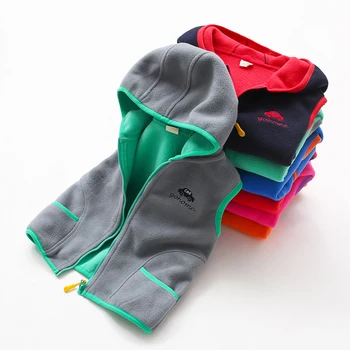 Children's Fleece Vest Hooded Spring Autumn Kids Boys Girls Sleeveless Jackets Baby Wear Embroidery Car Vests Warm Outerwear
Children's Fleece Vest Hooded Spring Autumn Kids Boys Girls Sleeveless Jackets Baby Wear Embroidery Car Vests Warm Outerwear