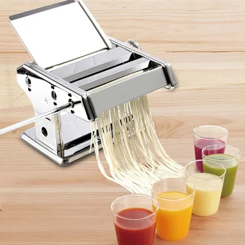 Stainless Steel ordinary 2 Blades Pasta Making Machine Manual Noodle Maker Hand Operated Spaghetti Pasta Cutter Noodle Hanger
Stainless Steel ordinary 2 Blades Pasta Making Machine Manual Noodle Maker Hand Operated Spaghetti Pasta Cutter Noodle Hanger