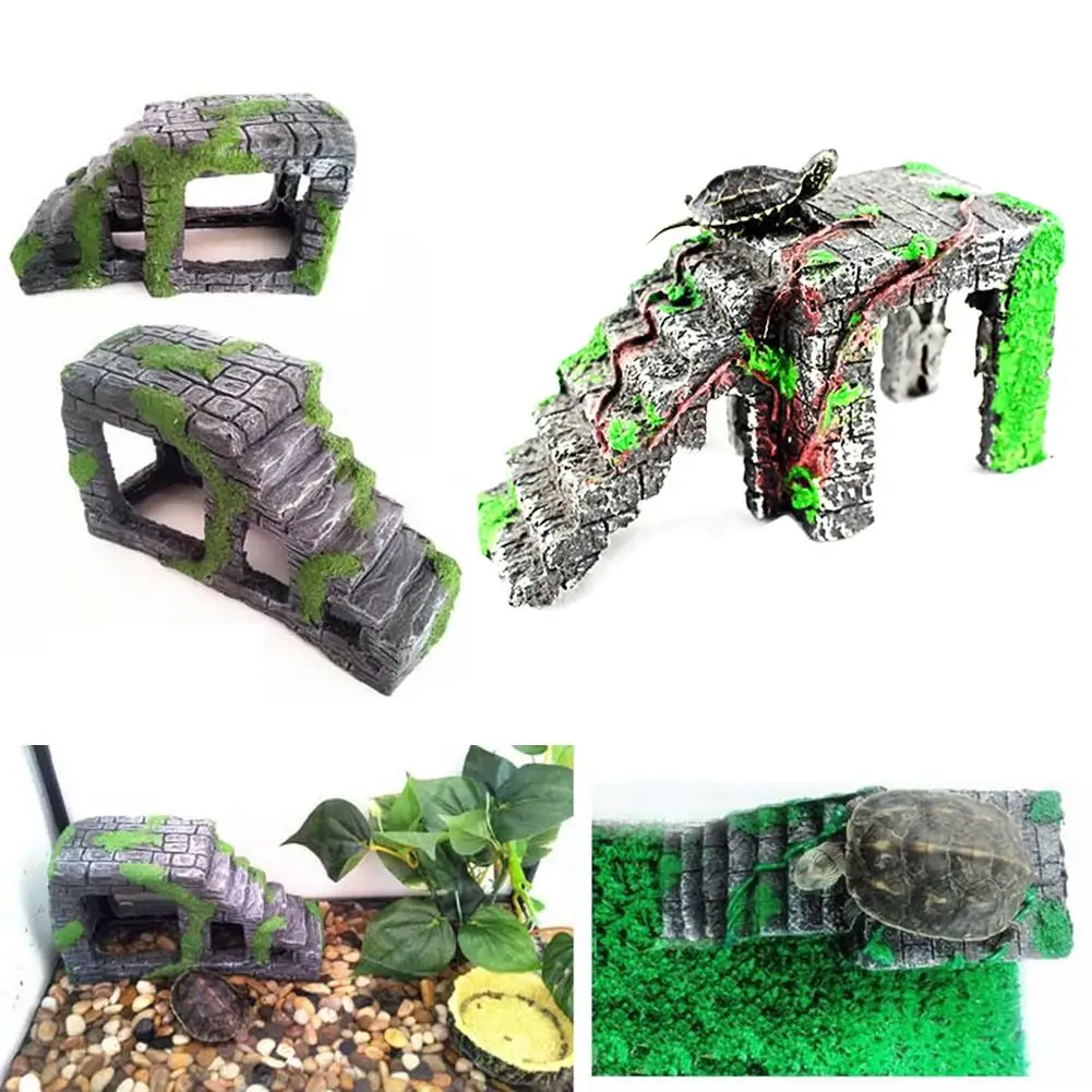 Aquarium Fish Tank Simulation Pet Turtle Terrace Resin Turtle Step Climbing Terrace Island Reptile Hide Point Aquarium Landscape
Aquarium Fish Tank Simulation Pet Turtle Terrace Resin Turtle Step Climbing Terrace Island Reptile Hide Point Aquarium Landscape
