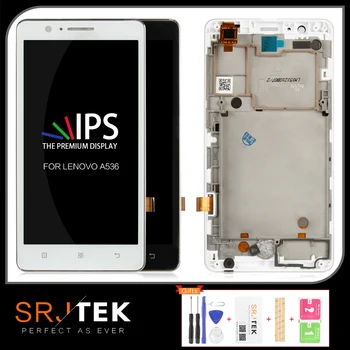 SRJTEK For Lenovo A536 Touch Screen A536 LCD For Lenovo A536 Display Matrix Digitizer Sensor With Frame For Lenovo A536 Glass
SRJTEK For Lenovo A536 Touch Screen A536 LCD For Lenovo A536 Display Matrix Digitizer Sensor With Frame For Lenovo A536 Glass