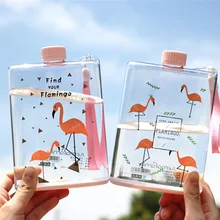 A5 Notebook Notepad Handbag Water Bottle with Pink Flamingos