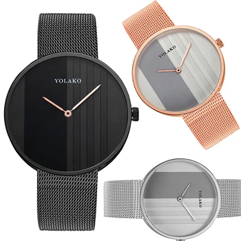 Women Watches Luxury Stainless Steel Mesh Wristwatch Rose Gold Silver Quartz Watch Girls Bracelet Wrist Watch Fashion
Women Watches Luxury Stainless Steel Mesh Wristwatch Rose Gold Silver Quartz Watch Girls Bracelet Wrist Watch Fashion