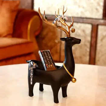 Resin Mini Deer Model Figurines Miniatures Accessories with Storage Box for Keys Holder Desktop Ornement Christmas Home Decor
Resin Mini Deer Model Figurines Miniatures Accessories with Storage Box for Keys Holder Desktop Ornement Christmas Home Decor