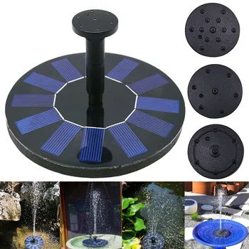 NEW Dropshipping Favor Mini Solar Fountain 5 Types Solar Powered Water Fountain Pump For Summer Pool Pond Garden Home Decoration
NEW Dropshipping Favor Mini Solar Fountain 5 Types Solar Powered Water Fountain Pump For Summer Pool Pond Garden Home Decoration
