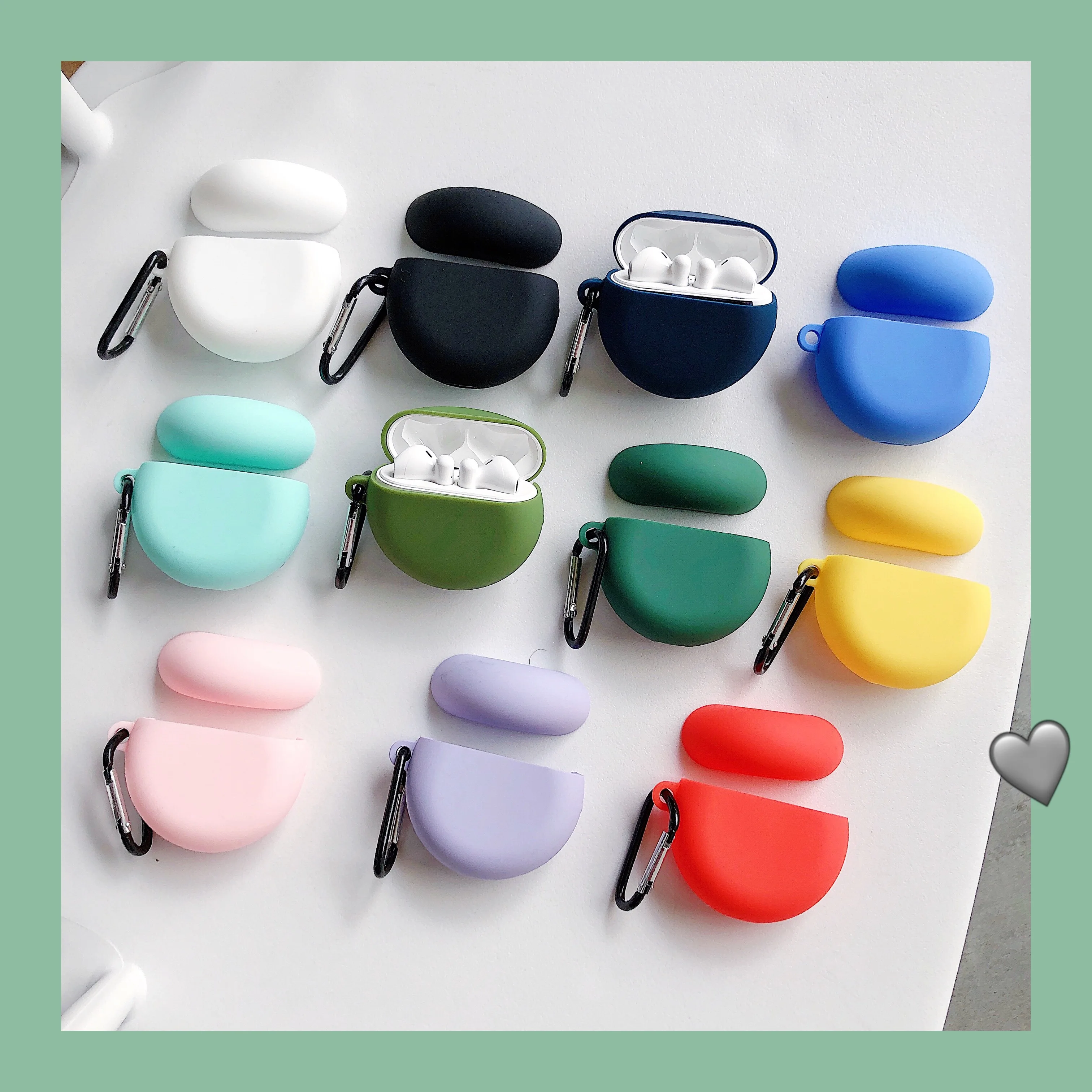 For Huawei Freebuds 3 Earphone Case For Huawei FreeBuds 3 Pro Free Buds 3 Soft Silicone Bluetooth Earphone Cover with Keychain
For Huawei Freebuds 3 Earphone Case For Huawei FreeBuds 3 Pro Free Buds 3 Soft Silicone Bluetooth Earphone Cover with Keychain