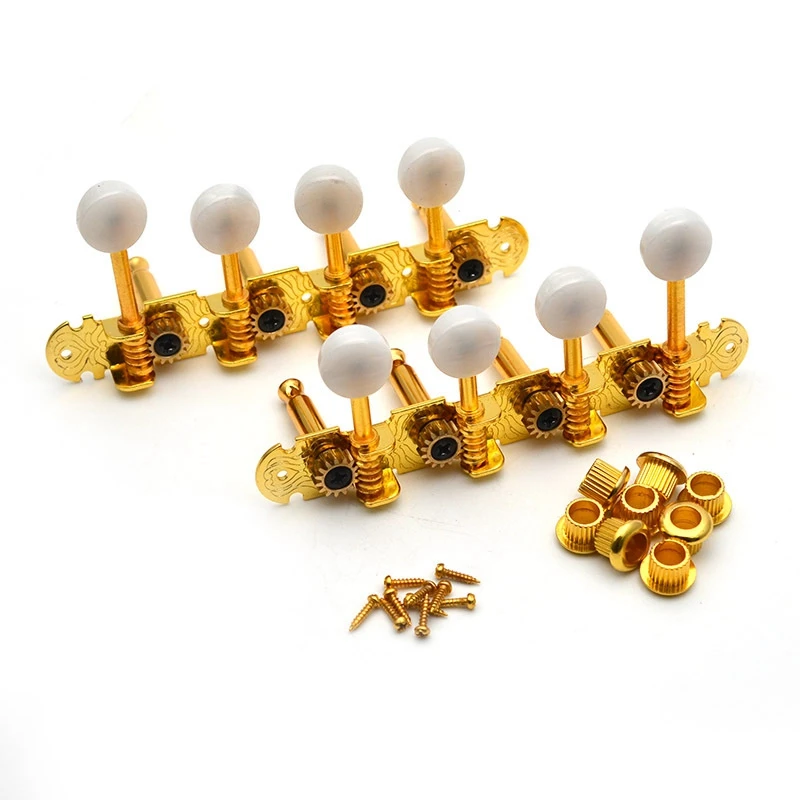 HOT 1 Set Mandolin Machine Heads Tuners Tuning Keys Pegs for Mandolin Instrument Golden R/L
HOT 1 Set Mandolin Machine Heads Tuners Tuning Keys Pegs for Mandolin Instrument Golden R/L