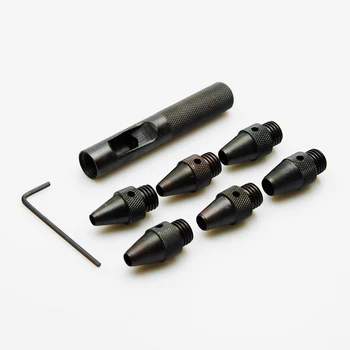 6in2 Automatic Belt Screw Punch Hole Cutter DIY Sewing Leather Craft Tool Set Tack Tool Cutters with Replacement Head 4.8-7.8mm
6in2 Automatic Belt Screw Punch Hole Cutter DIY Sewing Leather Craft Tool Set Tack Tool Cutters with Replacement Head 4.8-7.8mm