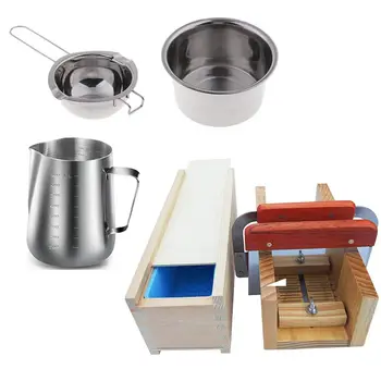 1 set Soap Loaf Cutting Making Molds Wooden Kit & 1pcs Mixing Spoon Candle Soap Making,Diy Scented Candle Tools
1 set Soap Loaf Cutting Making Molds Wooden Kit & 1pcs Mixing Spoon Candle Soap Making,Diy Scented Candle Tools