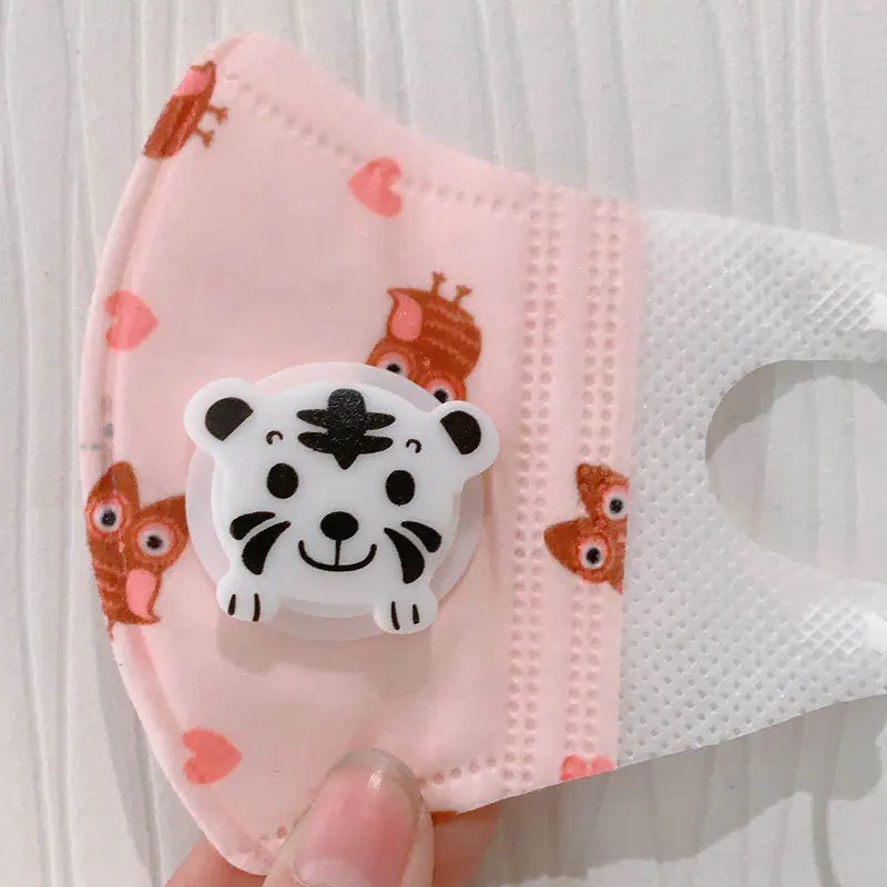30pcs N95 Baby Mask Cartoon Mask for Kids Cute Tiger Print N95 Respirator Mask with Breathing Valve 5 Layers Mouth Mask 0-3 Year
30pcs N95 Baby Mask Cartoon Mask for Kids Cute Tiger Print N95 Respirator Mask with Breathing Valve 5 Layers Mouth Mask 0-3 Year