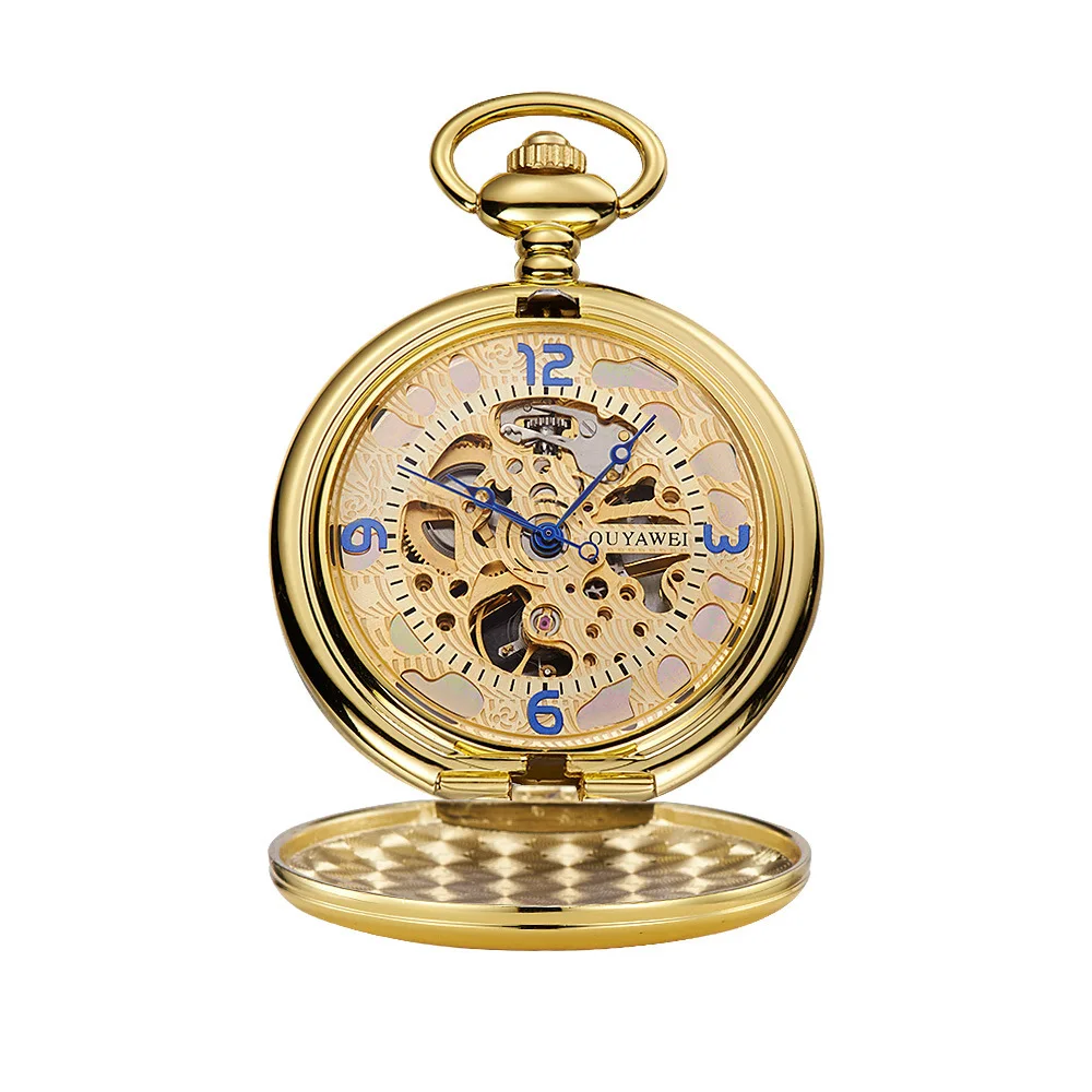 Europe-asia wei ouyawei Gold Hollow out Transparent Back Manual Winding Vintage Mechanical Pocket Watch
Europe-asia wei ouyawei Gold Hollow out Transparent Back Manual Winding Vintage Mechanical Pocket Watch