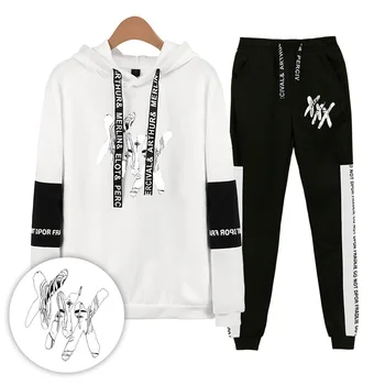 Xxxtentacion Fashion Hip Hop Two Piece Sets Men/women Plus Size Sweatshirts Rapper Xxxtentacion Hoodies Sweatpants Casual Full
Xxxtentacion Fashion Hip Hop Two Piece Sets Men/women Plus Size Sweatshirts Rapper Xxxtentacion Hoodies Sweatpants Casual Full
