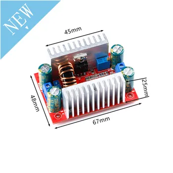 DC-DC 400W 15A Step up Boost Converter Constant Current Voltage Power Supply Module LED Driver 8.5-50V Charger Battery Charging
DC-DC 400W 15A Step up Boost Converter Constant Current Voltage Power Supply Module LED Driver 8.5-50V Charger Battery Charging