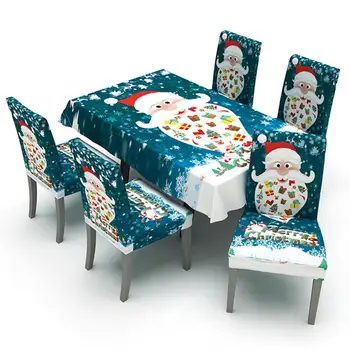Christmas Chair Cover Digital Printing Rectangular Tablecloth One-piece Elastic Household Table Dining Chair Cover
Christmas Chair Cover Digital Printing Rectangular Tablecloth One-piece Elastic Household Table Dining Chair Cover