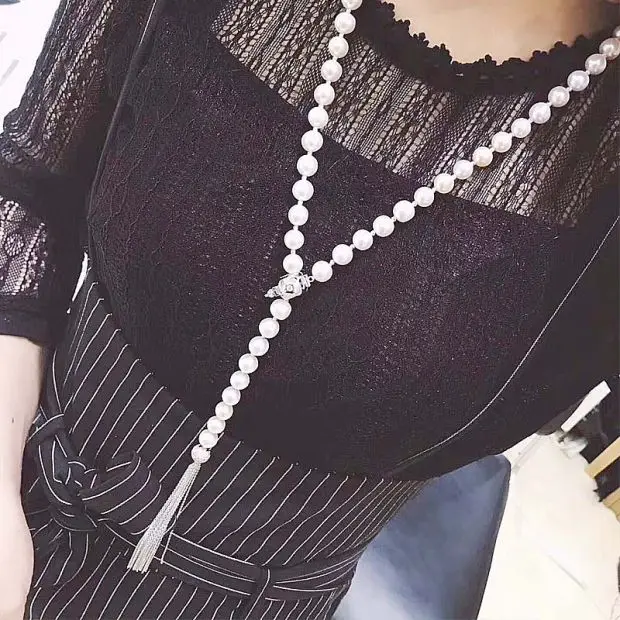 free shipping 8-9mm Pearl CZ Necklace Pendant 925 silver micro inlay zircon DIY clasp accessory jewelry
free shipping 8-9mm Pearl CZ Necklace Pendant 925 silver micro inlay zircon DIY clasp accessory jewelry