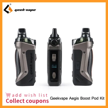 Geekvape Aegis Boost pod vape kit built-in 1500mah battery with 3.7ml Cartridge Atomizer Pod System Vaping kit vs aegis solo
Geekvape Aegis Boost pod vape kit built-in 1500mah battery with 3.7ml Cartridge Atomizer Pod System Vaping kit vs aegis solo