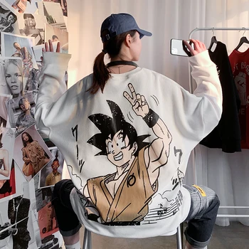 2020 Spring And Autumn New Korean Version Of The Ins Trend Anime Goku Printing Men's Casual Pullover Comfortable M-XL
2020 Spring And Autumn New Korean Version Of The Ins Trend Anime Goku Printing Men's Casual Pullover Comfortable M-XL