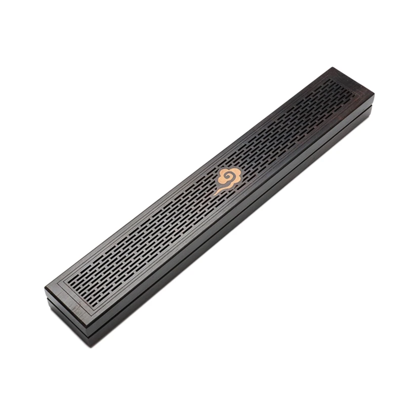 1Pcs Black Wooden Incense Holder Incense Coffin Burner Wood Incense Burner Box Aromatherapy Censer For Home Office
1Pcs Black Wooden Incense Holder Incense Coffin Burner Wood Incense Burner Box Aromatherapy Censer For Home Office
