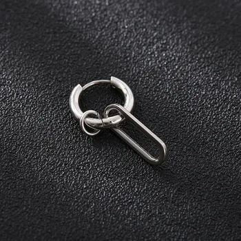 Men's Women's Stainless Stee Hoopl Earrings Round Stainless Steel Stud Earring Jewelry Hip Hop
Men's Women's Stainless Stee Hoopl Earrings Round Stainless Steel Stud Earring Jewelry Hip Hop