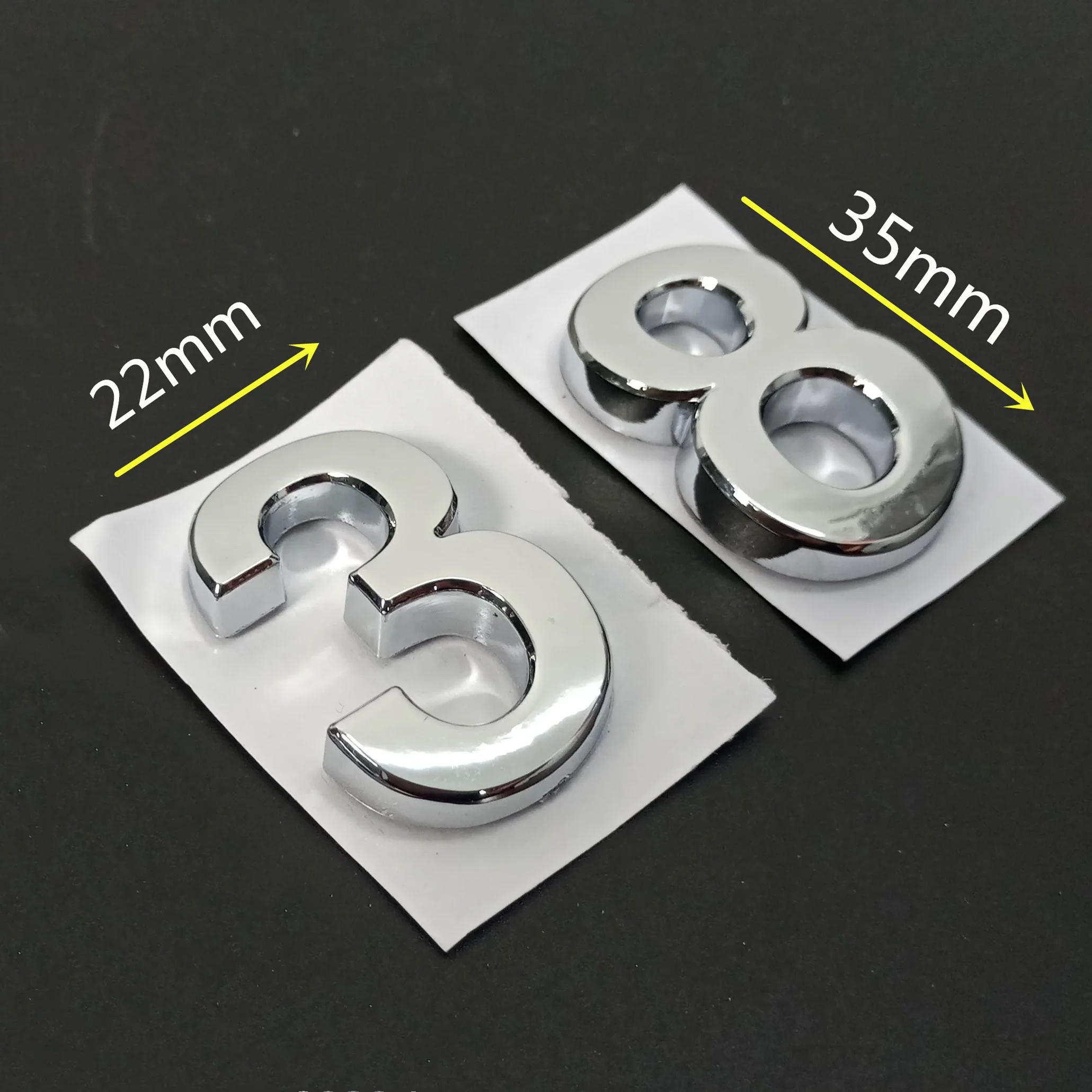 Silver House Number Stickers 35mm 3D Sign Plating Gate Digits 0 to 9 Door Address Digits Sticker Plastic Plate Sign Tag
Silver House Number Stickers 35mm 3D Sign Plating Gate Digits 0 to 9 Door Address Digits Sticker Plastic Plate Sign Tag