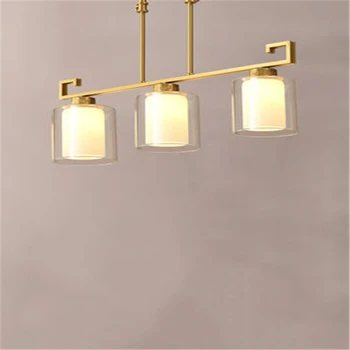 New Chinese Diner Room Chandelier Minimalist Bar Creative Personality Restaurant Lamp Copper Chinese Dining Room Lamps 
New Chinese Diner Room Chandelier Minimalist Bar Creative Personality Restaurant Lamp Copper Chinese Dining Room Lamps