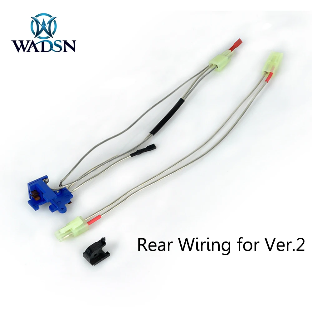 WADSN Front / Rear Wiring Airsoft AEG LARGE CAPACITY SWITCH ASSEMBLY For M4 MP5 Ver.2 Gearbox Paintball Accessories
WADSN Front / Rear Wiring Airsoft AEG LARGE CAPACITY SWITCH ASSEMBLY For M4 MP5 Ver.2 Gearbox Paintball Accessories