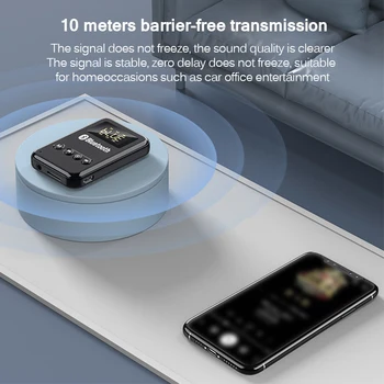 TIOODRE Bluetooth 5.0 Receiver Transmitter Stereo Supporting TF Card Car FM Transmitter Headphones Speakers Adapter
TIOODRE Bluetooth 5.0 Receiver Transmitter Stereo Supporting TF Card Car FM Transmitter Headphones Speakers Adapter