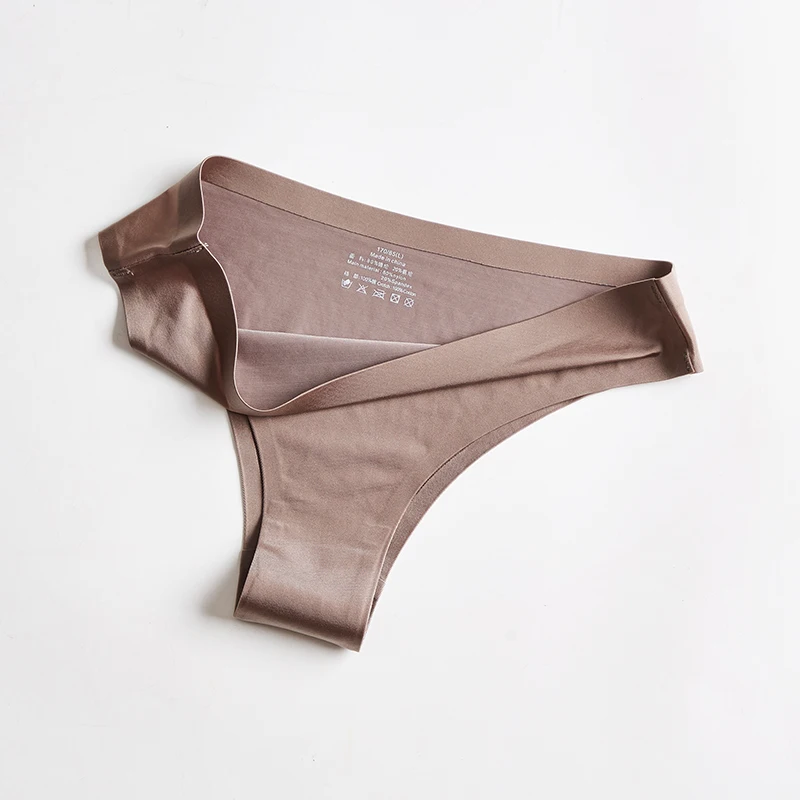 BANNIROU 1Pcs Seamless Thongs Women's Underwear Ice Silk Sexy Sports Panties Female T-back Solid Soft Hot Sale Panties Woman
BANNIROU 1Pcs Seamless Thongs Women's Underwear Ice Silk Sexy Sports Panties Female T-back Solid Soft Hot Sale Panties Woman