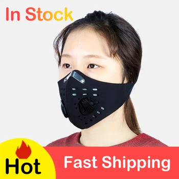 Activated Carbon Masks Sport Face Mask With Filter Bike Training Mask Anti Smog Cycling Mask
Activated Carbon Masks Sport Face Mask With Filter Bike Training Mask Anti Smog Cycling Mask