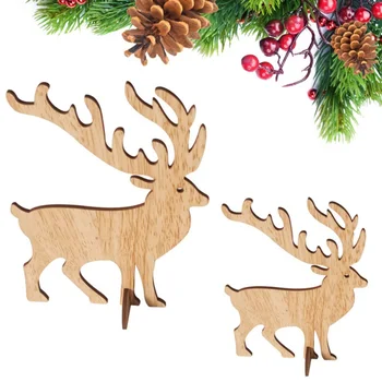 DIY Assembly Reindeer Christmas Tree Ornaments Wooden Christmas Craft Desktop Decorations Kids Gift Holiday Party Decor Supplies
DIY Assembly Reindeer Christmas Tree Ornaments Wooden Christmas Craft Desktop Decorations Kids Gift Holiday Party Decor Supplies