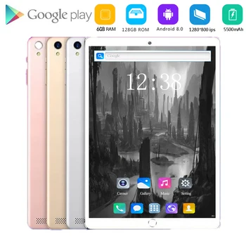2020 New 10.1 inch Tablet PC Octa Core 6GB RAM 64GB 128GB ROM Android 8.0 WiFi Bluetooth GPS Phone Call 3G 4G FDD LTE Tablet
2020 New 10.1 inch Tablet PC Octa Core 6GB RAM 64GB 128GB ROM Android 8.0 WiFi Bluetooth GPS Phone Call 3G 4G FDD LTE Tablet