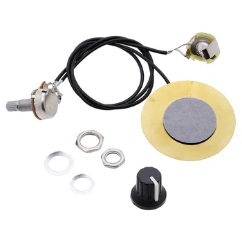 Wired Cigar Box Guitar Transducer Pickup Piezo Amplifier Set Musical Instrument Parts DIY
Wired Cigar Box Guitar Transducer Pickup Piezo Amplifier Set Musical Instrument Parts DIY