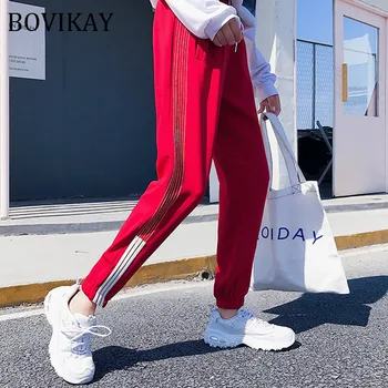 Autumn 2019 Korean Version Trousers Fashion Casual Temperament Simple Urban Loose Leisure Womens Clothing Lace Up Pants 
Autumn 2019 Korean Version Trousers Fashion Casual Temperament Simple Urban Loose Leisure Womens Clothing Lace Up Pants