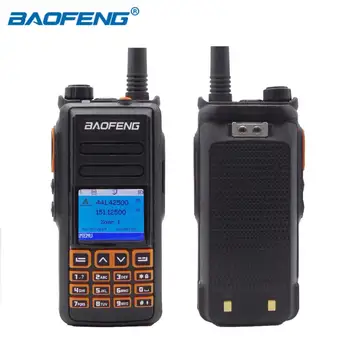 

BaoFeng GPS Digital/Analog Walkie Talkie DM-760 DMR Two Way Radio Voice Record VHF UHF Tier1&2 Dual Time Slot Radio Transceiver