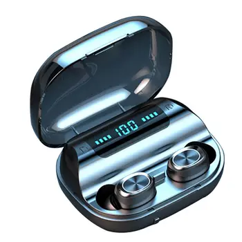 TWS Bluetooth 5.0 Wireless Headphones IPX7 Waterproof Earphone LED Digital Display Headphone Wireless Headset With Charge Box V7
TWS Bluetooth 5.0 Wireless Headphones IPX7 Waterproof Earphone LED Digital Display Headphone Wireless Headset With Charge Box V7