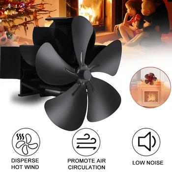 4 Blades Simple Small Quiet Distribution Fireplace Wall Mounted Durable Wood Burner Home Stove Fan Heat Powered Accessories
4 Blades Simple Small Quiet Distribution Fireplace Wall Mounted Durable Wood Burner Home Stove Fan Heat Powered Accessories