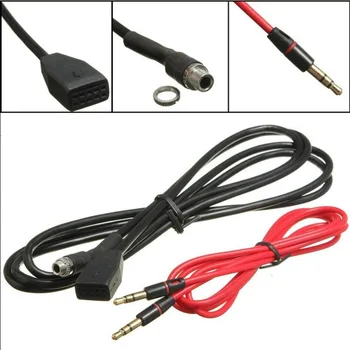 Ten-pin Mobile Music CD Machine Installed Aux Audio for BMW Aux Audio Cable with Red Aux FOR BMW e46
Ten-pin Mobile Music CD Machine Installed Aux Audio for BMW Aux Audio Cable with Red Aux FOR BMW e46