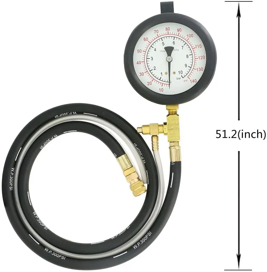 Universal Car Injector Pump Pressure Gauge Kit Universal Car Injector Pump Pressure Gauge Kit