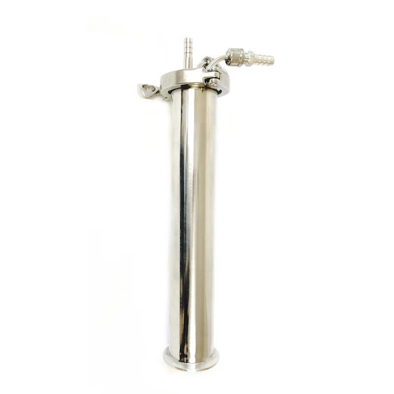 Clamp 2" Stainless Steel 304 Condenser, Dephlegmator, Dimroth, Reflux, Distiller Condenser. 300mm, OD6mm pipe .
Clamp 2" Stainless Steel 304 Condenser, Dephlegmator, Dimroth, Reflux, Distiller Condenser. 300mm, OD6mm pipe .