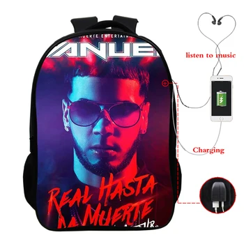 16 Inch Usb Charging Bag Mochila Anuel 3d Printed Backpack Women/men School Bag for Teenager Boys Girls Bookbag 2020 Travel Bag
16 Inch Usb Charging Bag Mochila Anuel 3d Printed Backpack Women/men School Bag for Teenager Boys Girls Bookbag 2020 Travel Bag