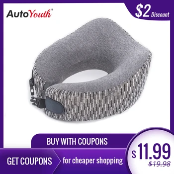AUTOYOUTH U shaped pillow Pure Memory Foam Neck Pillow Comfortable Breathable Cover Machine Washable for Airplane Travel
AUTOYOUTH U shaped pillow Pure Memory Foam Neck Pillow Comfortable Breathable Cover Machine Washable for Airplane Travel
